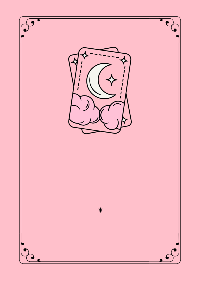 Pink Modern Occult Halloween Poster